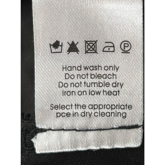 GLAMOROUS Women’s Black Sleeveless Sheer Evening Dress Sz M - Picture 11 of 11